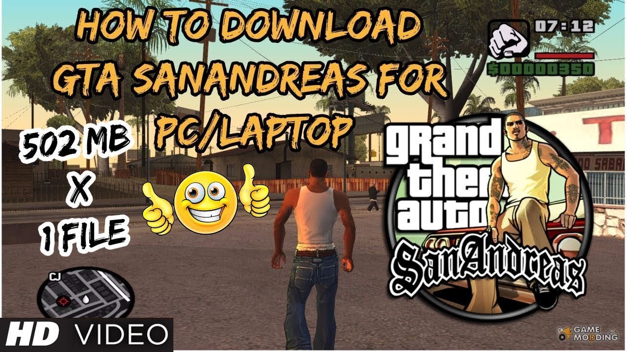 Gta san andreas highly compressed full version